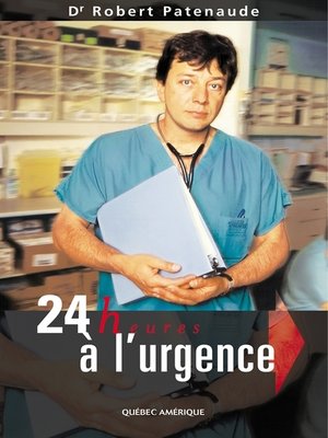 cover image of 24 heures à l'urgence